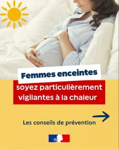Grossesse et canicule