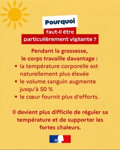 Vigilance canicule femme enceinte